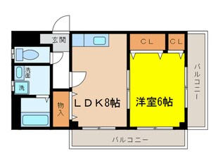 エムケイハイツの物件間取画像